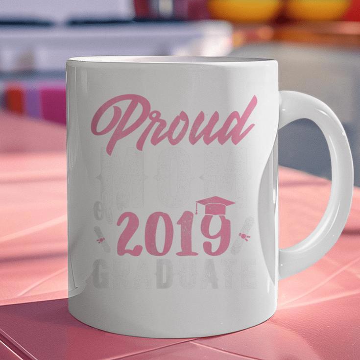 Proud Mom Of The Graduate Senior Class 2019 Graduation Party Graphic Print Coffee Mug