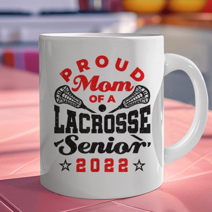 Proud Mom Of a Lacrosse Senior 2022 Graduation Graphic Print Coffee Mug