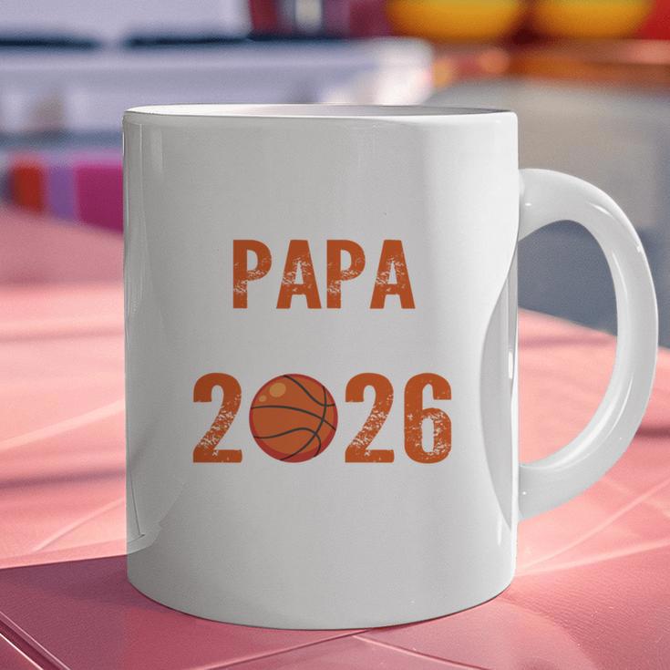 Proud PAPA Of 2026 Senior Basketball Student Graduation Graphic Print Coffee Mug