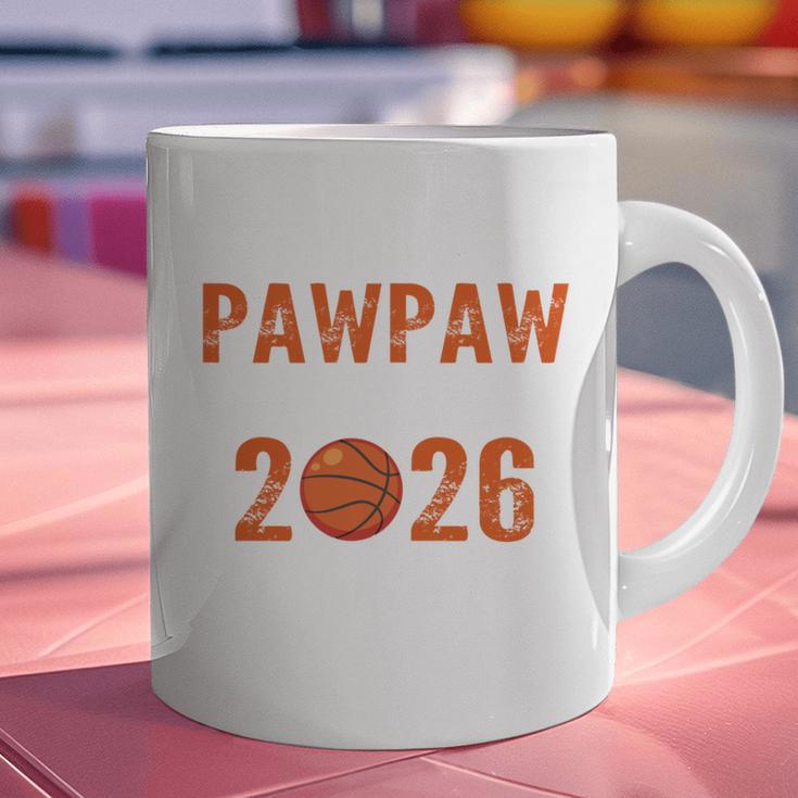 Proud PAW PAW Of 2026 Senior Basketball Student Graduation Graphic Print Coffee Mug