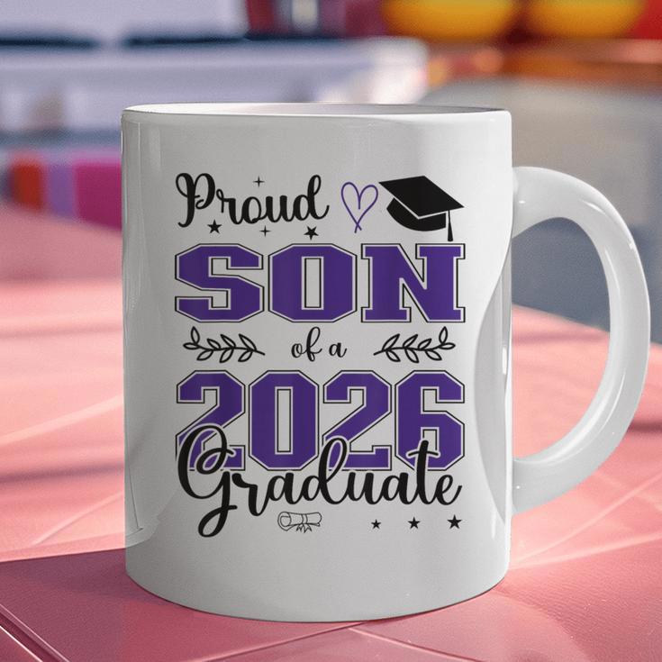 Proud Son Of a Class Of 2026 Graduate For Graduation Graphic Print Coffee Mug