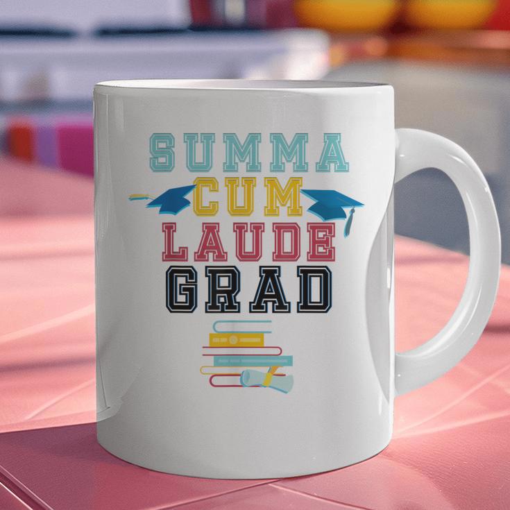 Proud Summa Cum Laude Grad College Graduation T-Shirt Graphic Print Coffee Mug