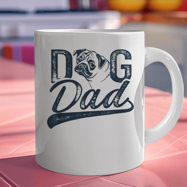 Pug Dog Dad Men Graphic Print Coffee Mug
