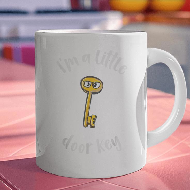 Pun Tshirt I'm A Little Door Key Bad Pun Dad Jokes Graphic Print Coffee Mug