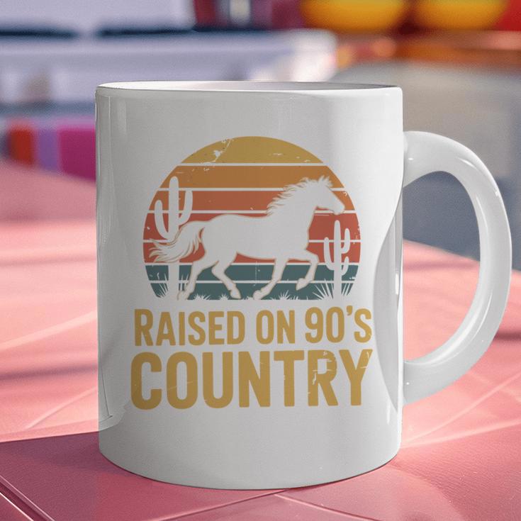Raised On 90’s Country Horse Retro Nostalgia Western Music Graphic Print Coffee Mug Raised On 90’s Country Horse Retro Nostalgia Western Music Graphic Print Coffee Mug