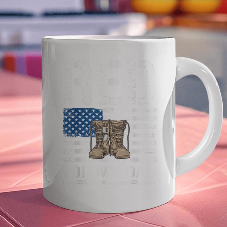 RED Friday For My Dad Military Veteran Deployed Graphic Print Coffee Mug RED Friday For My Dad Military Veteran Deployed Graphic Print Coffee Mug