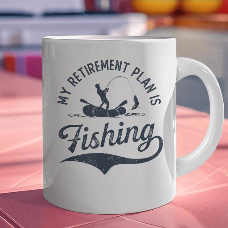 My Retirement Plan Is Fishing Fishermen Dad Grandpa Graphic Print Coffee Mug My Retirement Plan Is Fishing Fishermen Dad Grandpa Graphic Print Coffee Mug
