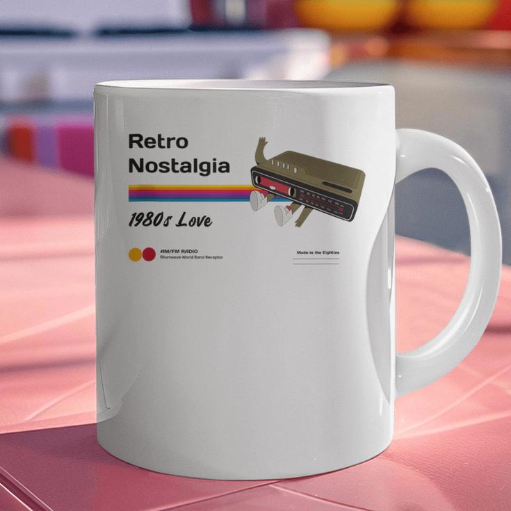 Retro Nostalgia 1980s Love Graphic Graphic Print Coffee Mug Retro Nostalgia 1980s Love Graphic Graphic Print Coffee Mug