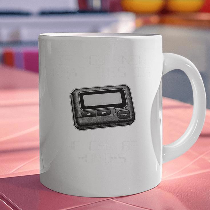 Retro Pager 90s Nostalgia Premium Tri-Blend Graphic Print Coffee Mug Retro Pager 90s Nostalgia Premium Tri-Blend Graphic Print Coffee Mug