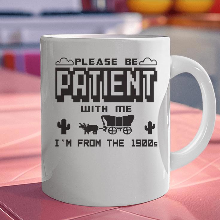Retro Please Be Patient With Me I'm From The 1900s Premium Graphic Print Coffee Mug