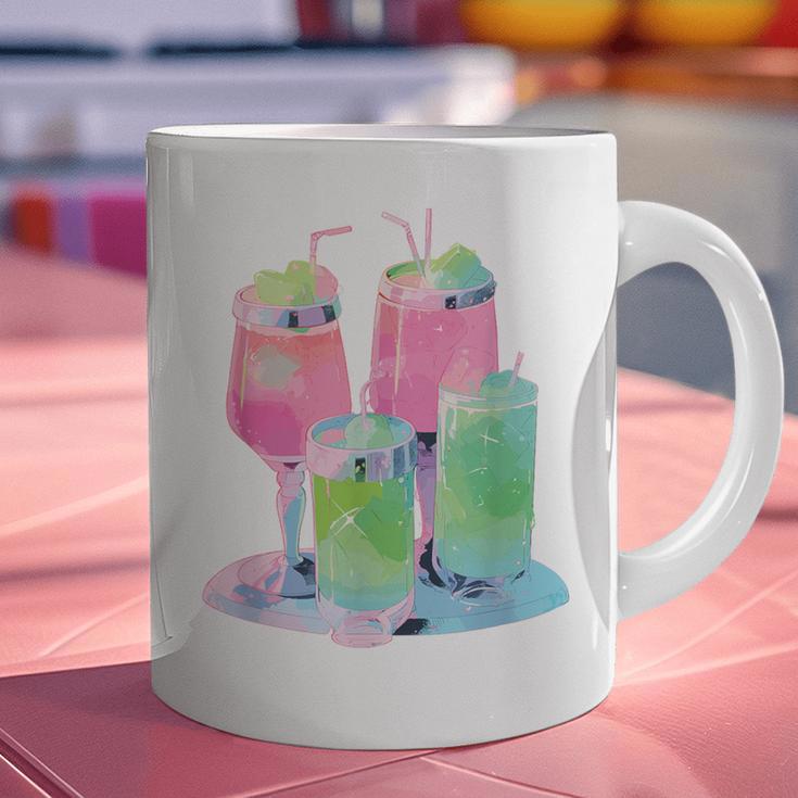 Retro Soft Drinks 80s 90s Nostalgia Cute Anime Aesthetic Tee Graphic Print Coffee Mug