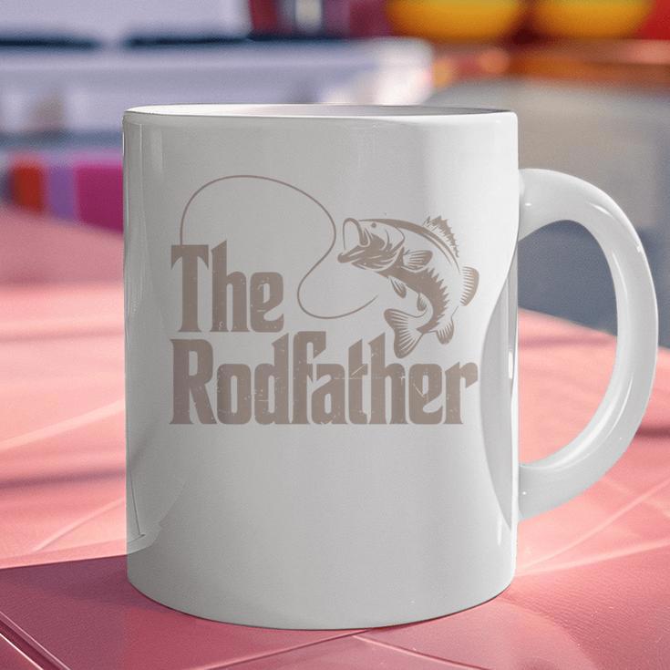 Rodfather Bass Fish Dad Joke Fishing Daughter Son Graphic Print Coffee Mug Rodfather Bass Fish Dad Joke Fishing Daughter Son Graphic Print Coffee Mug