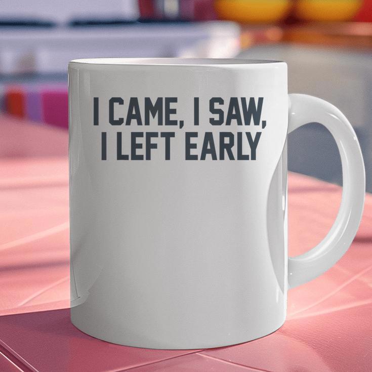 I Came I Saw I Left Early Introvert Jokes Introverted Graphic Print Coffee Mug I Came I Saw I Left Early Introvert Jokes Introverted Graphic Print Coffee Mug