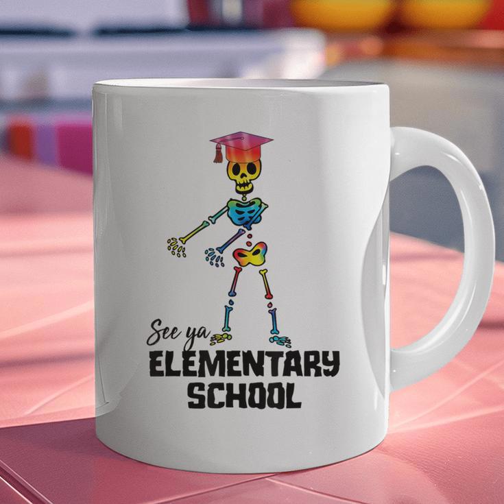See Ya Elementary School Shirt Tie Dye Graduation Tee Graphic Print Coffee Mug