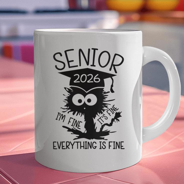 Senior 2026 High School College Graduation Year Class Of 26 Graphic Print Coffee Mug