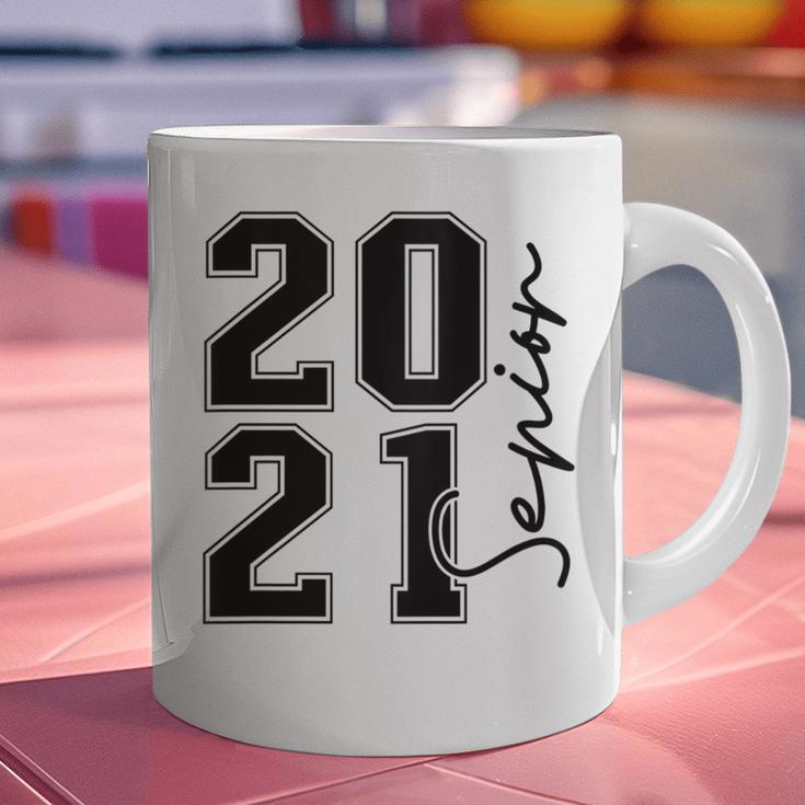 Senior Class Of 2021 Graduation High School College Graphic Print Coffee Mug