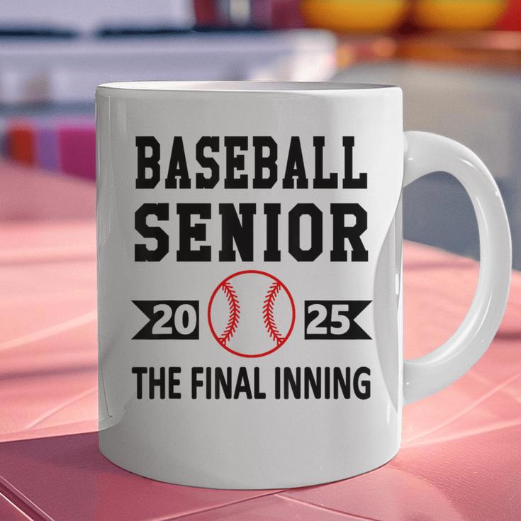 Senior Class Of 2025 Baseball Senior Night Graduation Party Graphic Print Coffee Mug