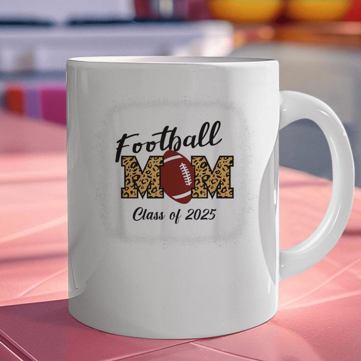 Senior Football Mom Class Of 2025 Graduation Graduate Graphic Print Coffee Mug