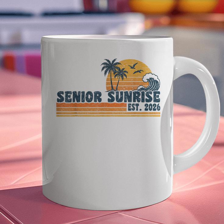 Senior Sunrise 2026 Graduation Cool Retro High School Graphic Print Coffee Mug