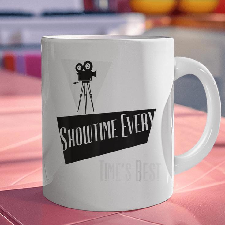 Showtime Every Moment Cinema Nostalgia Film Buff Humor Graphic Print Coffee Mug