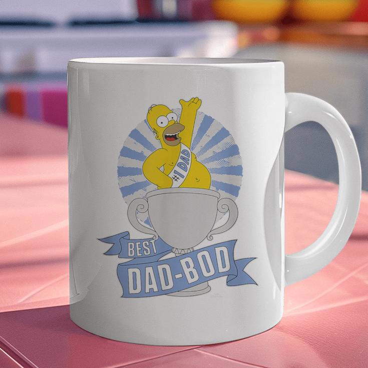 The Simpsons Father's Day Homer Best Dad BOD Graphic Print Coffee Mug