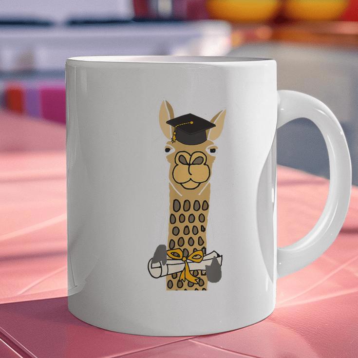 SmileteesGrad Llama Graduation T-Shirt Graphic Print Coffee Mug