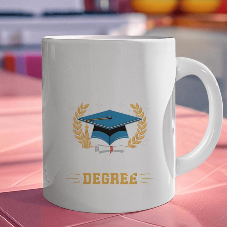I Survived My Dad's History Degree Graduation Graphic Print Coffee Mug