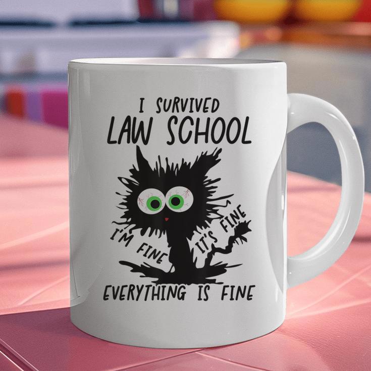 I Survived Law School Graduation 2025 2026 Graphic Print Coffee Mug