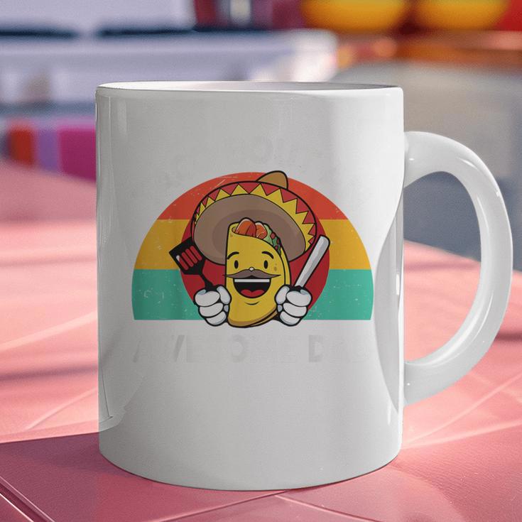 Taco Bout Awesome Dad Cinco De Mayo Mexican Men Graphic Print Coffee Mug Taco Bout Awesome Dad Cinco De Mayo Mexican Men Graphic Print Coffee Mug