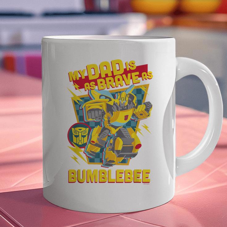 Transformers Father's Day Bumblebee My Dad Is Brave Graphic Print Coffee Mug