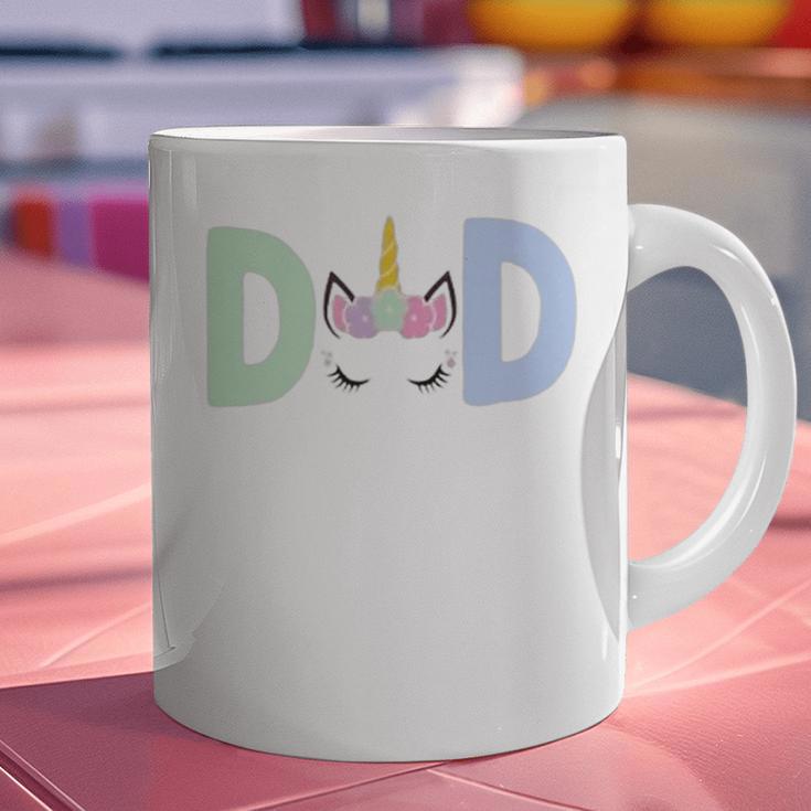 Unicorn Dad First Birthday Girl Family Matching Mama Party Graphic Print Coffee Mug