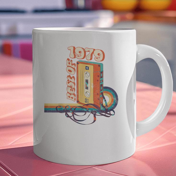 Vintage Best Of 1979 41st Birthday Graduation Cassette Tape Graphic Print Coffee Mug