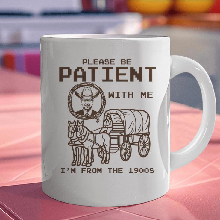 Vintage Biden Please Be Patient With Me I'm From The 1900s Graphic Print Coffee Mug