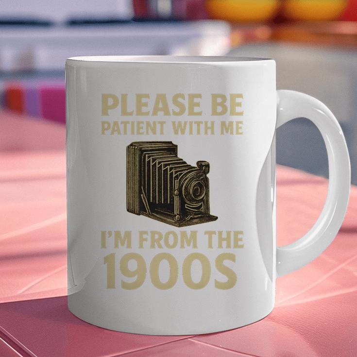 Vintage Please Be Patient With Me I'm From The 1900s Camera Premium Graphic Print Coffee Mug
