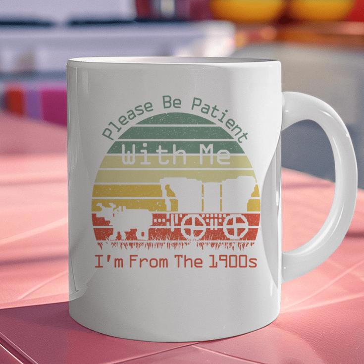 Vintage Sunset Please Be Patient With Me I'm From The 1900s Premium Graphic Print Coffee Mug