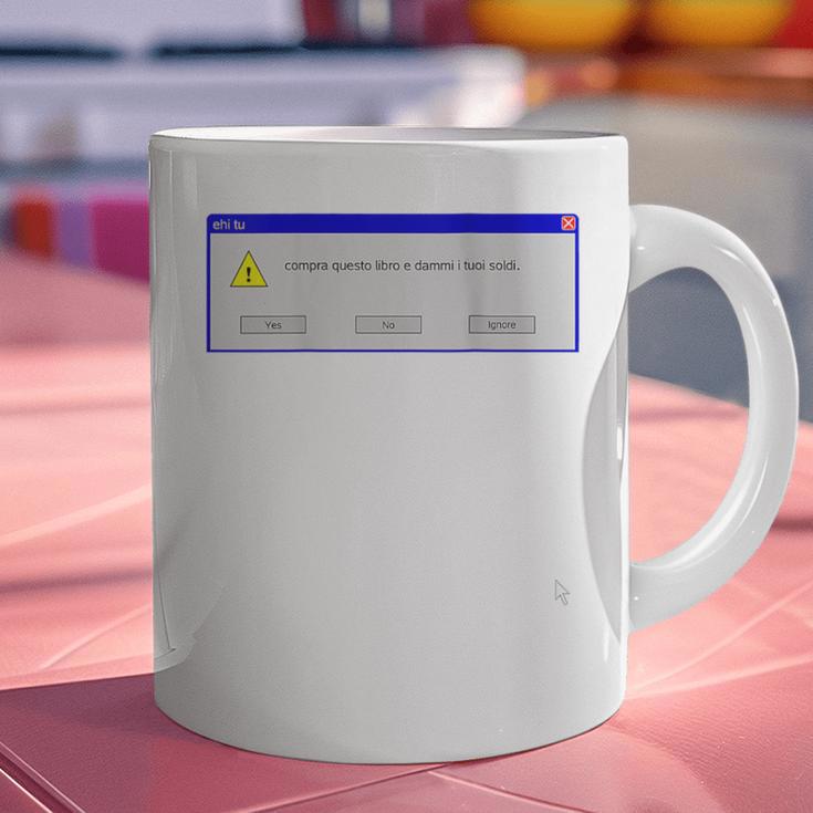 Windows Xp Error Graphic Print Coffee Mug Windows Xp Error Graphic Print Coffee Mug