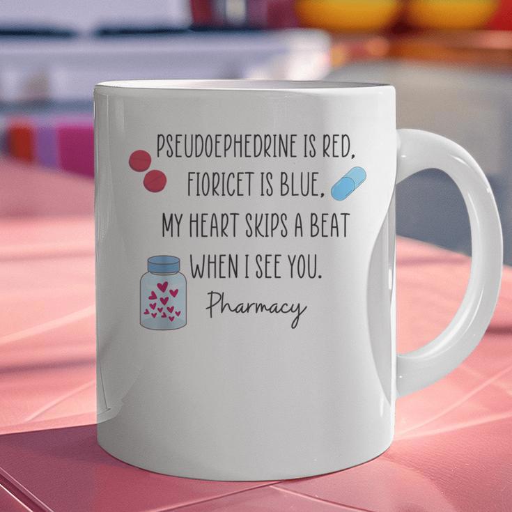 Women Pharmacist Valentines Pharmacy Technician Graduation Graphic Print Coffee Mug