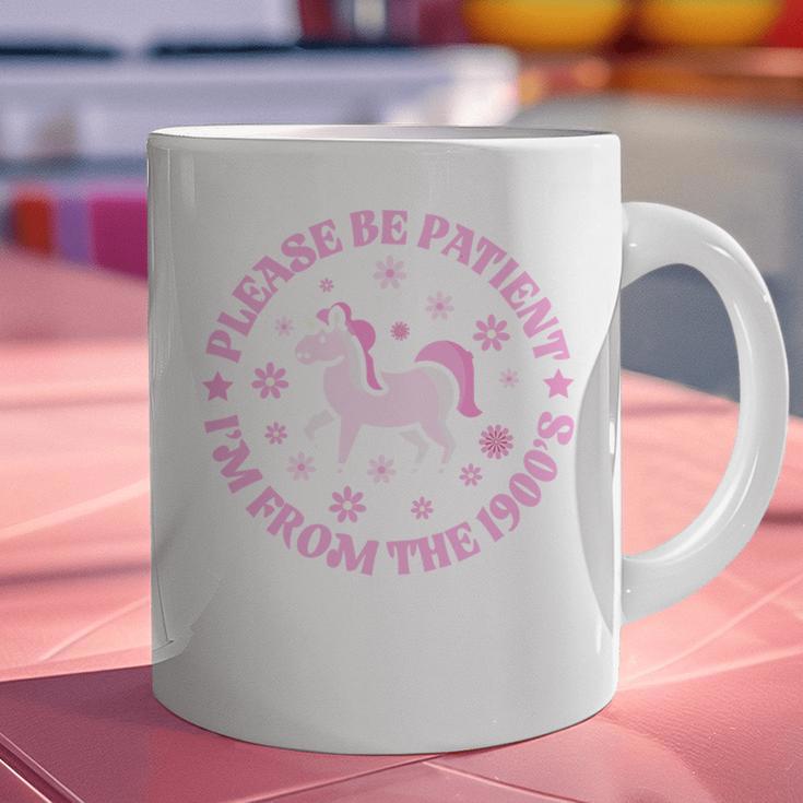 Women Please Be Patient I'm From The 1900s Graphic Print Coffee Mug