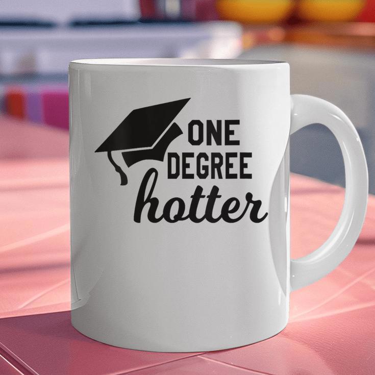 Women's One Degree Hotter College Masters PhD Graduation Party Graphic Print Coffee Mug