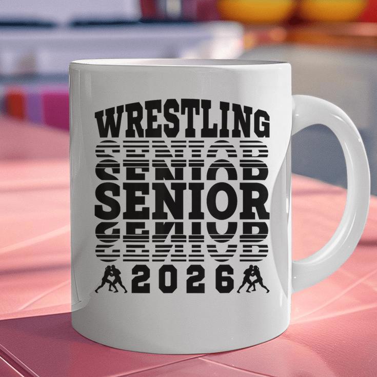 Wrestling Senior 2026 Graduation Graphic Print Coffee Mug