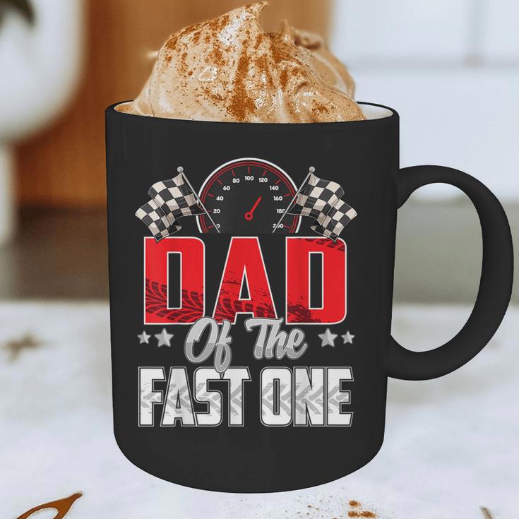 1 Year Old Racing Car Fast One Birthday 1st Family Dad Graphic Print Coffee Mug