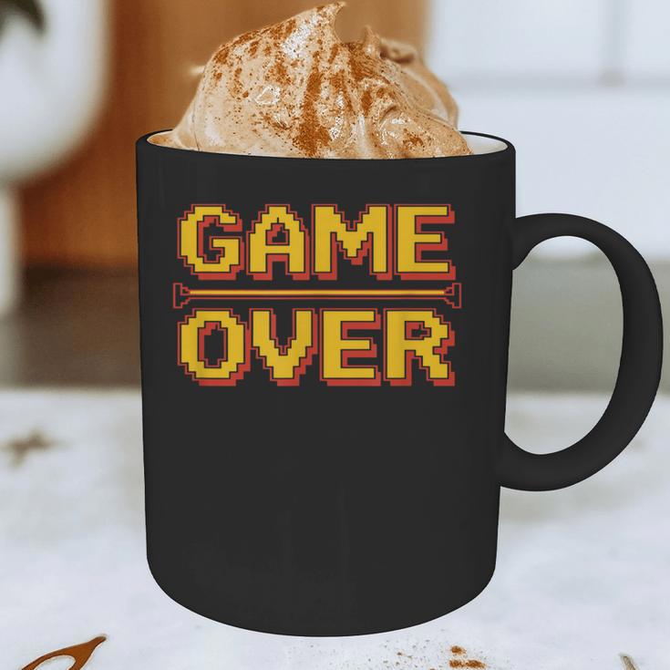 1980s Nostalgia Arcade Gamer Retro Video Game Novelty Graphic Print Coffee Mug