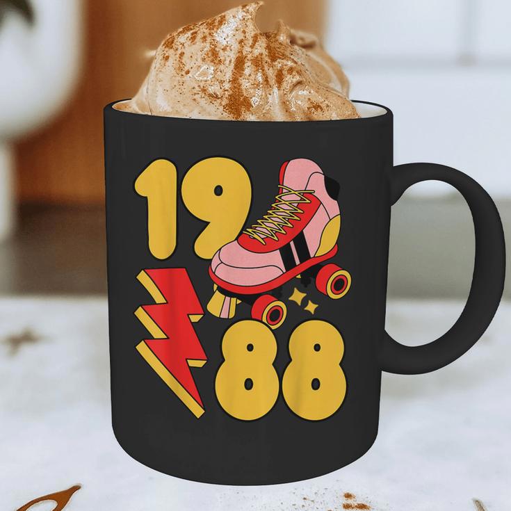 1988 Retro Roller Skate Vintage 80s Nostalgia Collector Graphic Print Coffee Mug 1988 Retro Roller Skate Vintage 80s Nostalgia Collector Graphic Print Coffee Mug