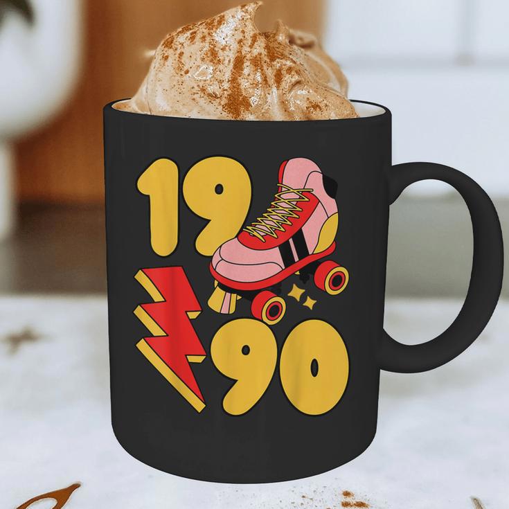 1990 Retro Roller Skate Vintage 90s Nostalgia Collector Graphic Print Coffee Mug 1990 Retro Roller Skate Vintage 90s Nostalgia Collector Graphic Print Coffee Mug