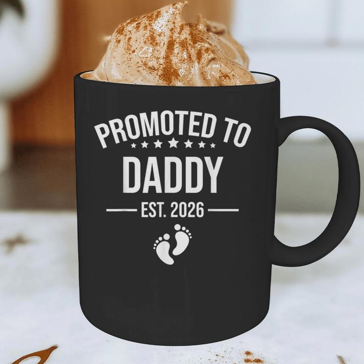 1st Time Dad EST 2026 New Dad New First Fathers Day Graphic Print Coffee Mug