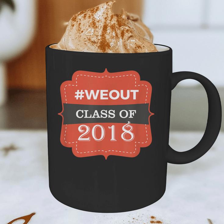 We Out 2018 Graduation Shirts Graphic Print Coffee Mug