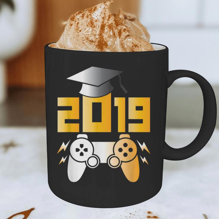2019 High School Graduation Shirt Gamer Graduate Graphic Print Coffee Mug