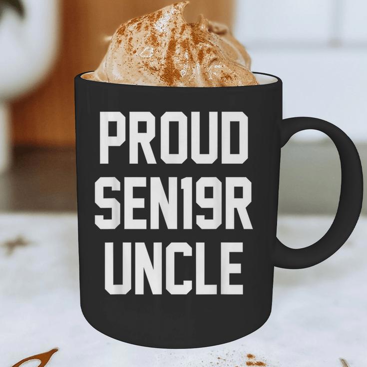 2019 Senior Uncle SEN19R Class Graduation PartyShirt Graphic Print Coffee Mug