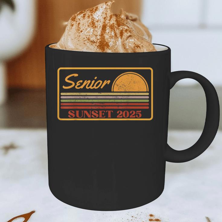 2025 Graduation Highschool Senior Sunset Graphic Print Coffee Mug