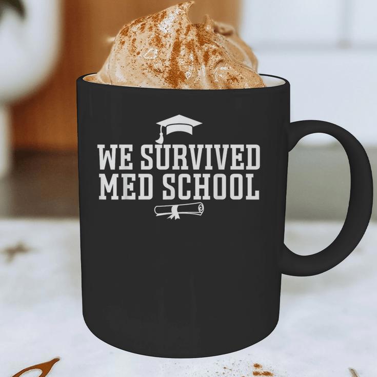 2025 We Survived Med Medical School Degree Graduation Day Graphic Print Coffee Mug
